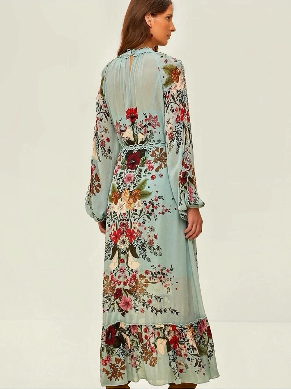 FARM Rio Beauty Bouquet Dress NWT Sz L - Picture 4 of 11